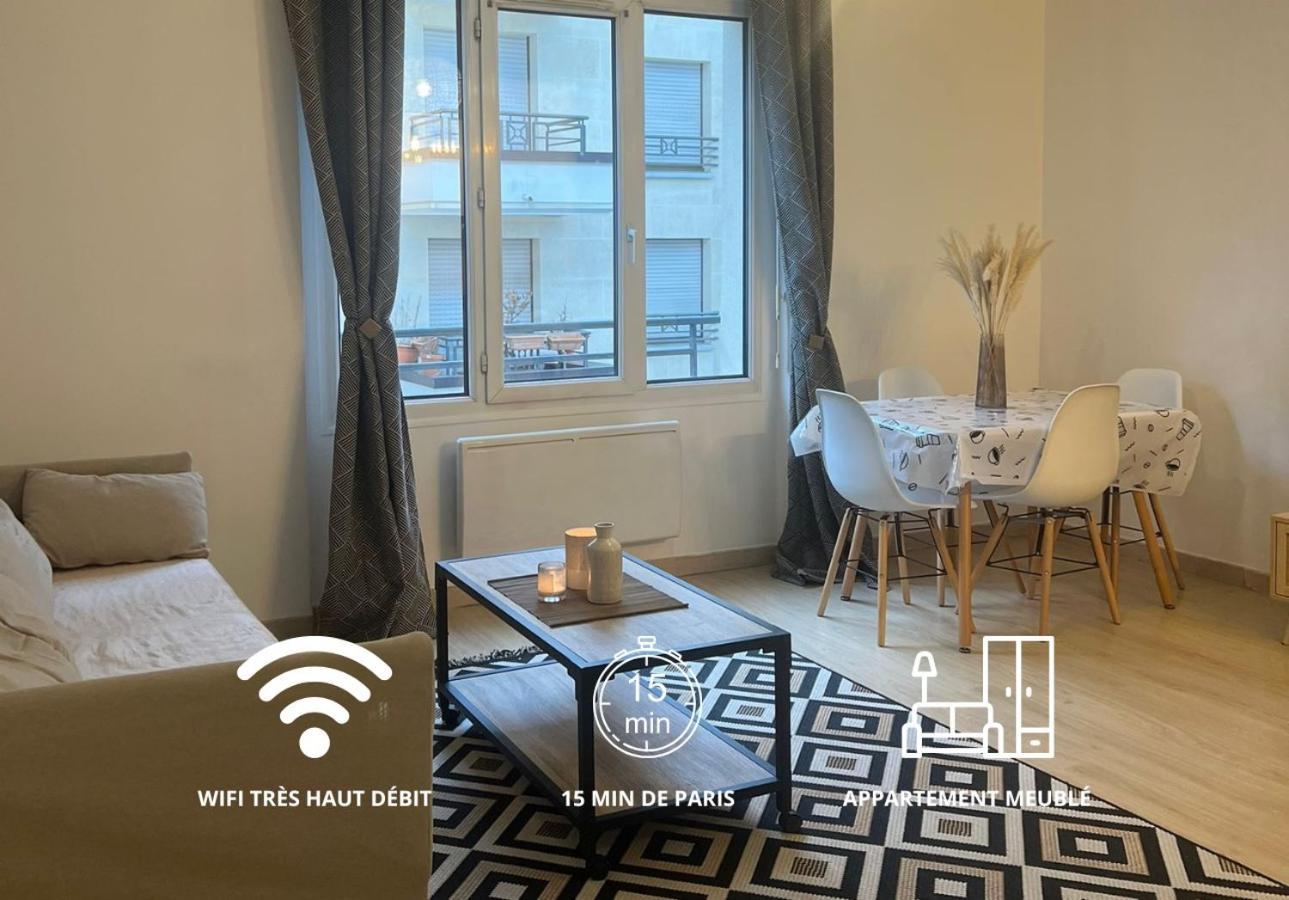 Appartement Lumineux A 2 Pas D'Enghien Montmorency Exterior foto